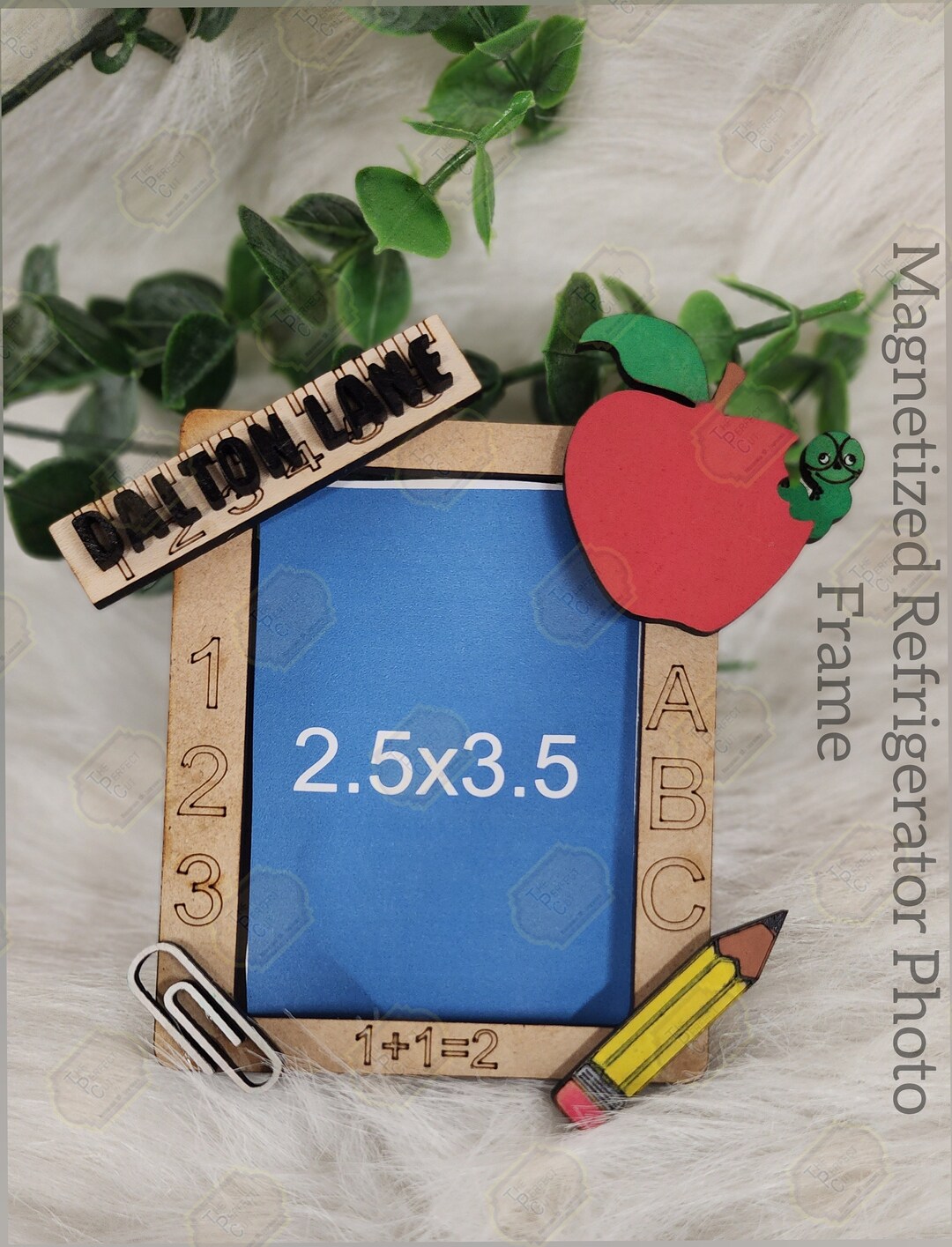 School Magnitized Photo Refrigerator School Photo Frame