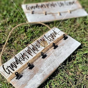 Grandkids Make Life Grand|Grandparents Brag Board|Grandparent Sign|Grandkids Photo Sign|Grandkids Art Sign| Custom Nana/Papa Sign|Free Ship