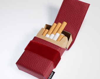 Zigarettenetui "SCARLET", 100% made in Austria, Zigarettenbox normal