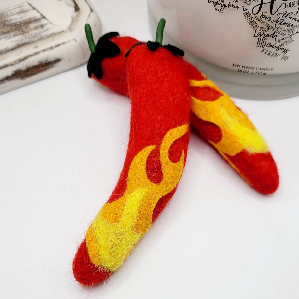 Red Hot Chili Pepper Decor Add on Wreath Attachment Tiered Etsy