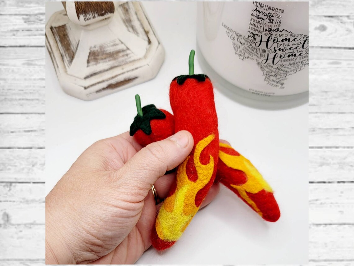 Red Hot Chili Pepper Decor Add On Wreath Attachment Tiered Etsy UK