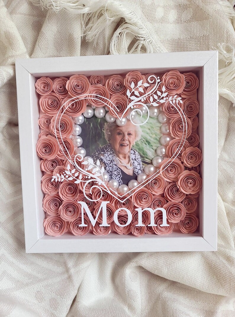 Personalized shadow box in memory of lost loved one Etsy