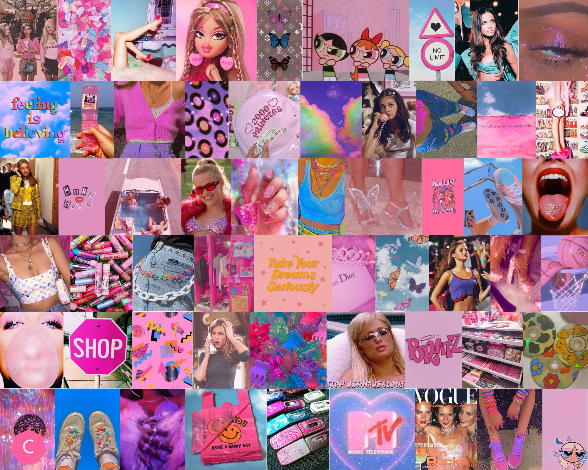 2000s collage