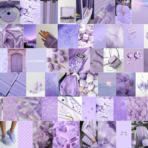 Boujee Lavender Aesthetic Wall Collage Kit digital Download - Etsy Canada