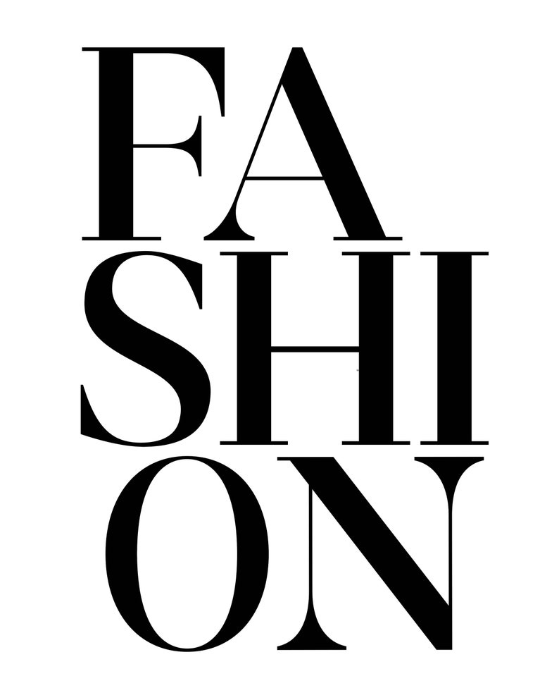 Fashion Digital Print Wall Decor College Dorm Decor Wall Art Etsy