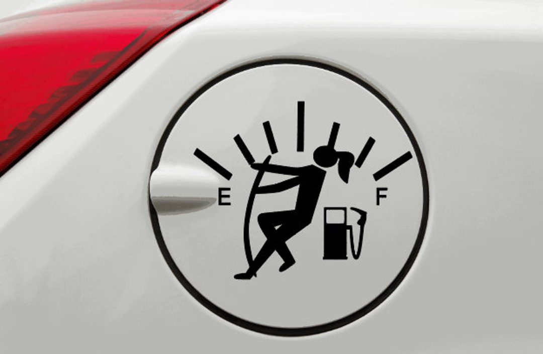 Lustige Gas Tank Sticker / Gas Nadel Mädchen Aufkleber / Gas Etsy.de