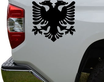 One 5 Inch Decal MKS0149 Love Albania Flag Decal Sticker Home Pride Travel Car Truck Van Bumper Window Laptop Cup Wall One 5 Inch Decal MKS0149 Love Albania Flag Decal Sticker Home Pride Travel Car Truck Van Bumper Window Laptop Cup Wall