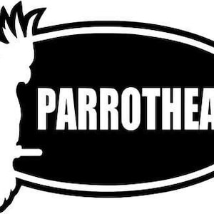 Parrot Bird Parrothead Decor Car Truck Window Decal Sticker