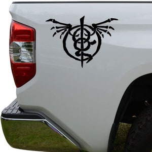 Lamb of God Wrath Symbol Die Cut Vinyl Decal Sticker For Car Truck Motorcycle Window Bumper Wall Decor