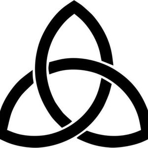 Triquetra Trinity Symbol For Car Window Truck Laptop Vinyl Decal Sticker