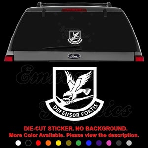Air Force Security Forces Police Badge Decal Sticker For Car, Truck, Motorcycle, Windows, Bumper, Laptop, Helmet, Home Office Decor
