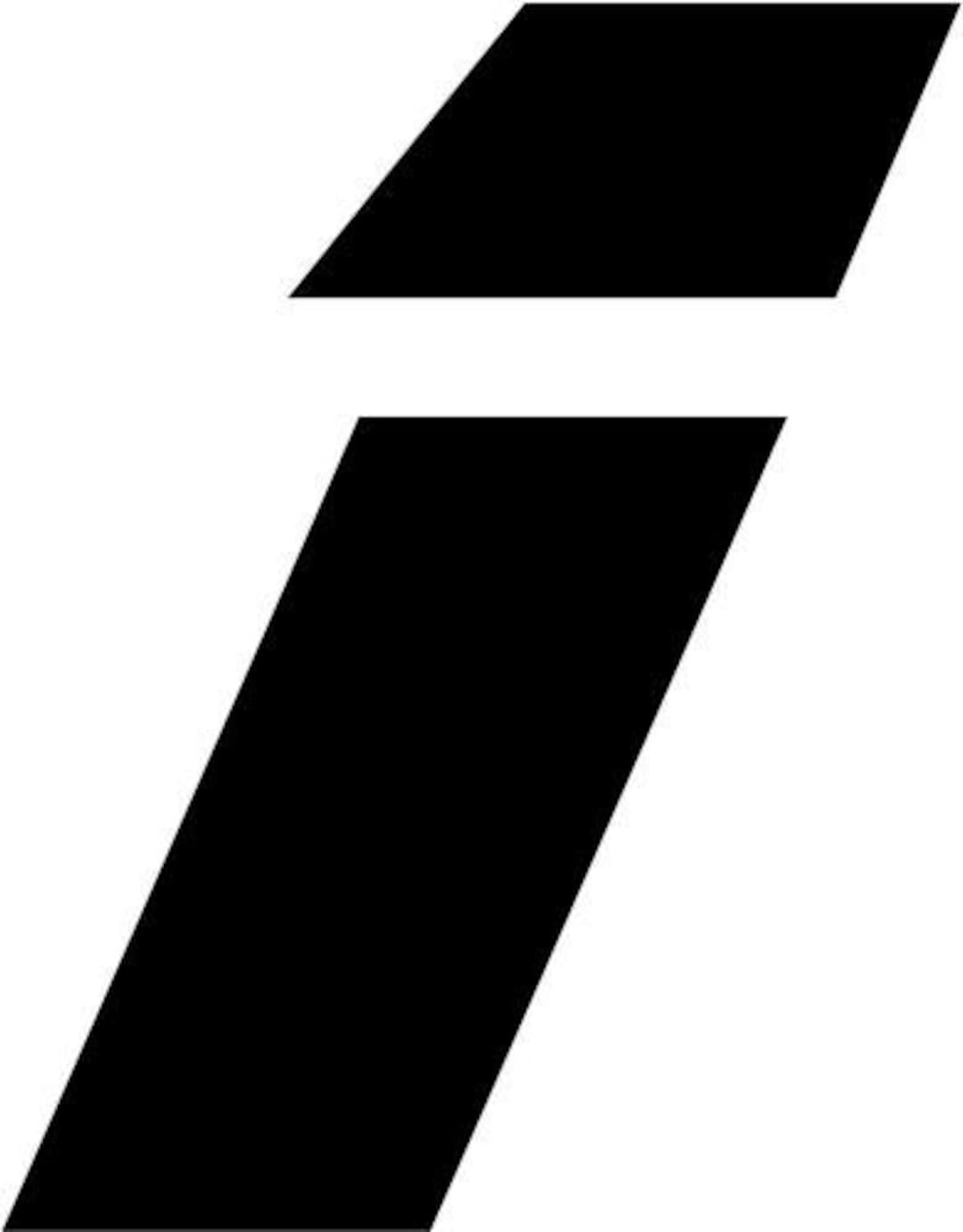 Racing Race Number 1 One Style 4 Die Cut Vinyl Decal Sticker for Go ...