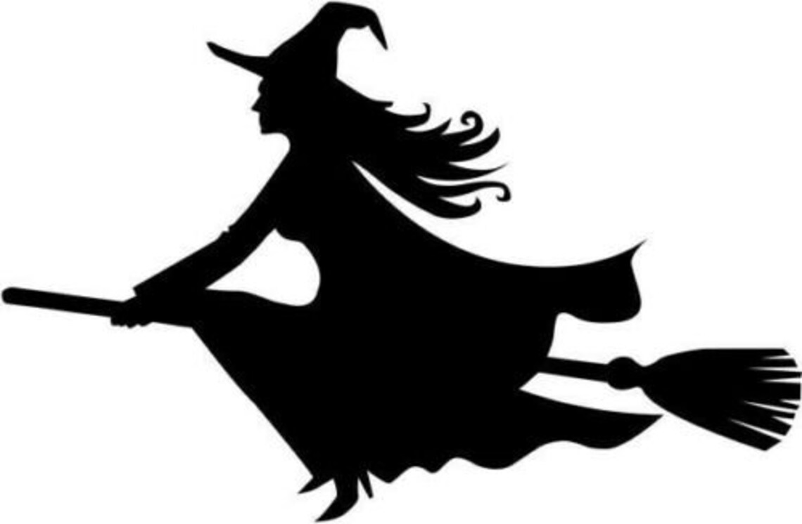 Witch Halloween Home Decor Car Truck Window Decal Sticker Etsy UK