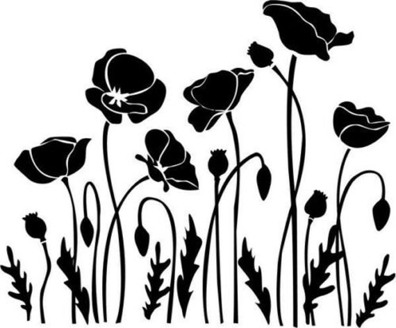 Poppy car decal deals