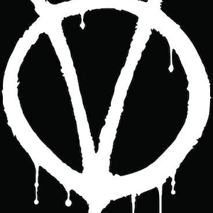 V For Vendetta Car Truck Window Bumper Vinyl Graphic Decal Sticker
