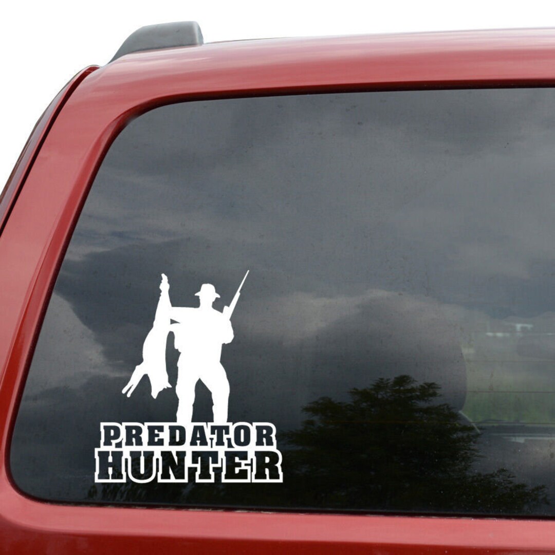 Predator Hunter Hunting Car Truck Window Decor Vinyl Decal Sticker - Etsy