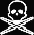 Death Proof Grindhouse Skull Lightning Car Truck Window Bumper Vinyl Graphic Decal Sticker product logo