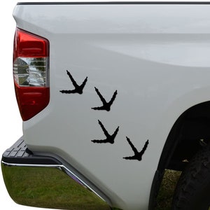 Wild Turkey Tracks Prints Die Cut Vinyl Decal Sticker For Car Truck Motorcycle Window Bumper Wall Decor