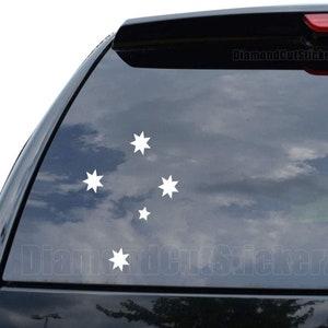 Australian Southern Cross Stars Decal Sticker Car Truck Motorcycle Window Ipad Laptop Wall Decor