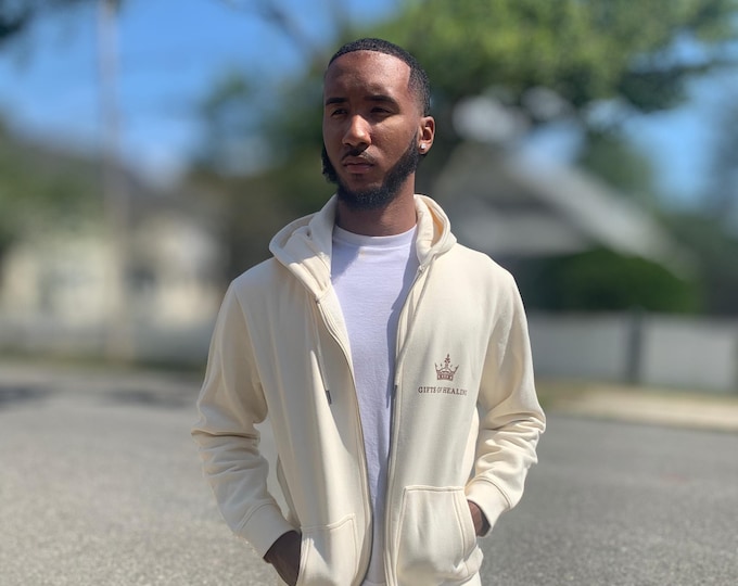 Featured listing image: Men’s Romans 8:2 Zip Up Hoodie