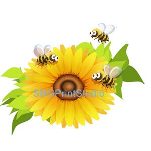 Fiori di girasole, Trasferimenti per mobili, Decalcomanie ad acqua, Trasferimenti in vinile, Mobili riciclati