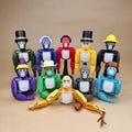 Gorilla Tag Fidget Articulating Toy - 3D Printed