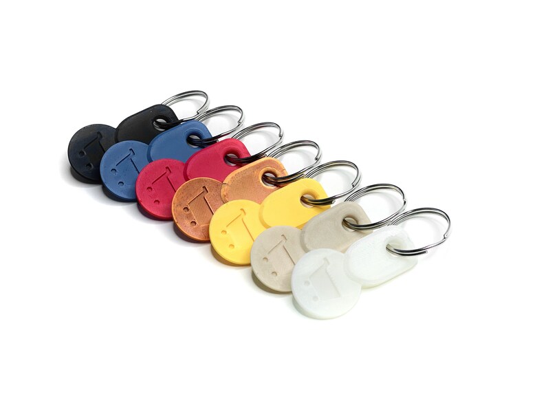 ALDI Quarter Keychain 3D Printed Perfect for ALDI Quarters and Tokens