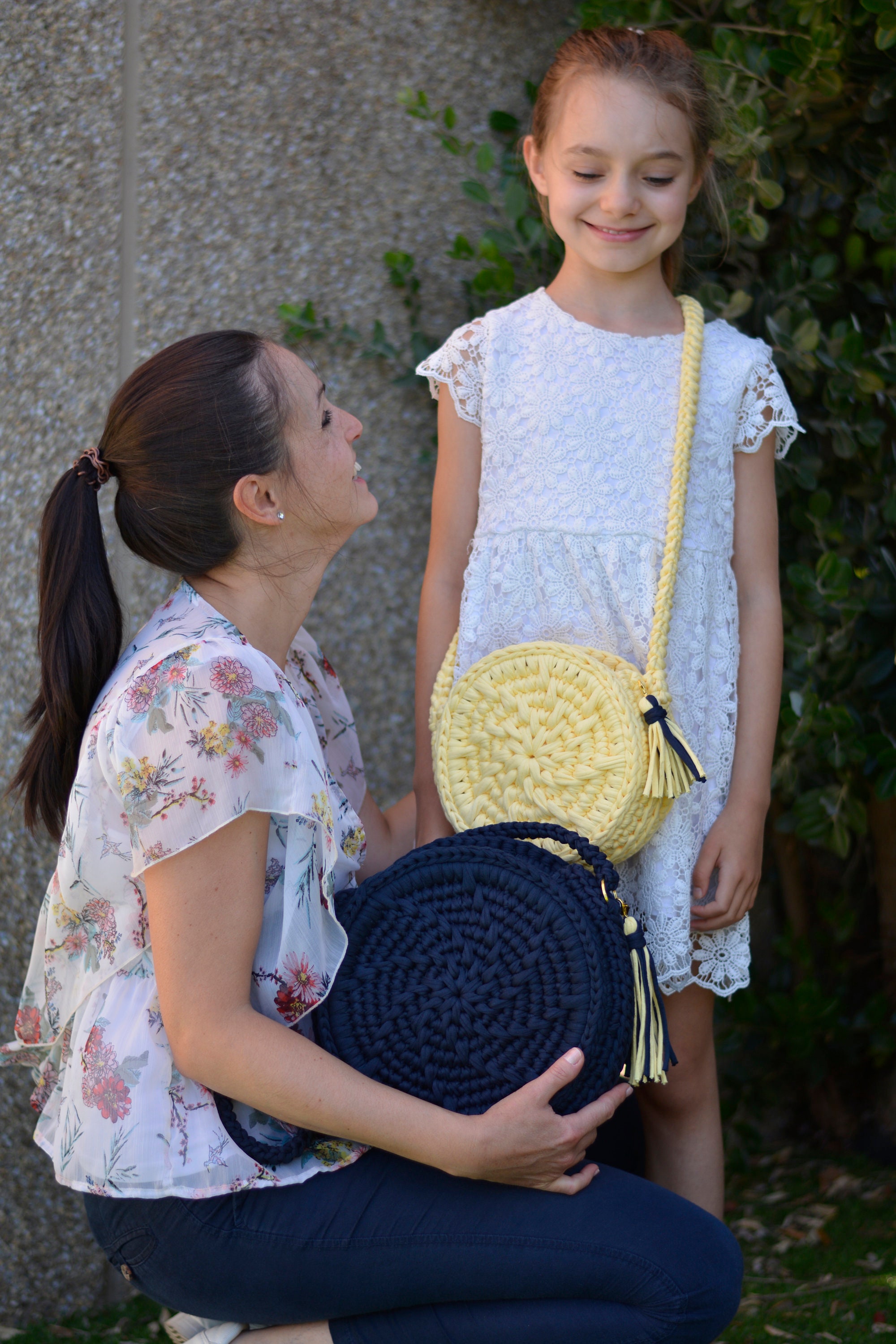 mommy and daughter matching purses