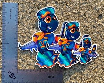 Hekla Aurora the Icelandair 757-200 -handmade Chibi Airplane Vinyl