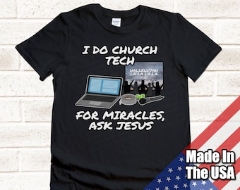 Production Team Shirt - AV Team Shirt for Church Tech Volunteers