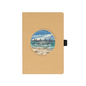 Quaderno a righe A5 Make Waves, agenda e diario sostenibili ed ecologici