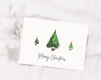 Luxury Christmas Tree Christmas card, humorous Christmas card, pack of Christmas cards, Christmas, Christmas tree card