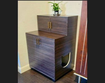 Preassembled Versatile Cat Cabinet for Litter robot Cat Furniture Storage Cabinet Shipping Cost NOT Included Etsy