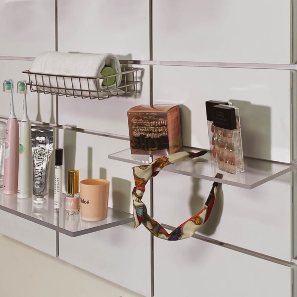 Stunning Adjustable Kitchen Shelf Brackets image