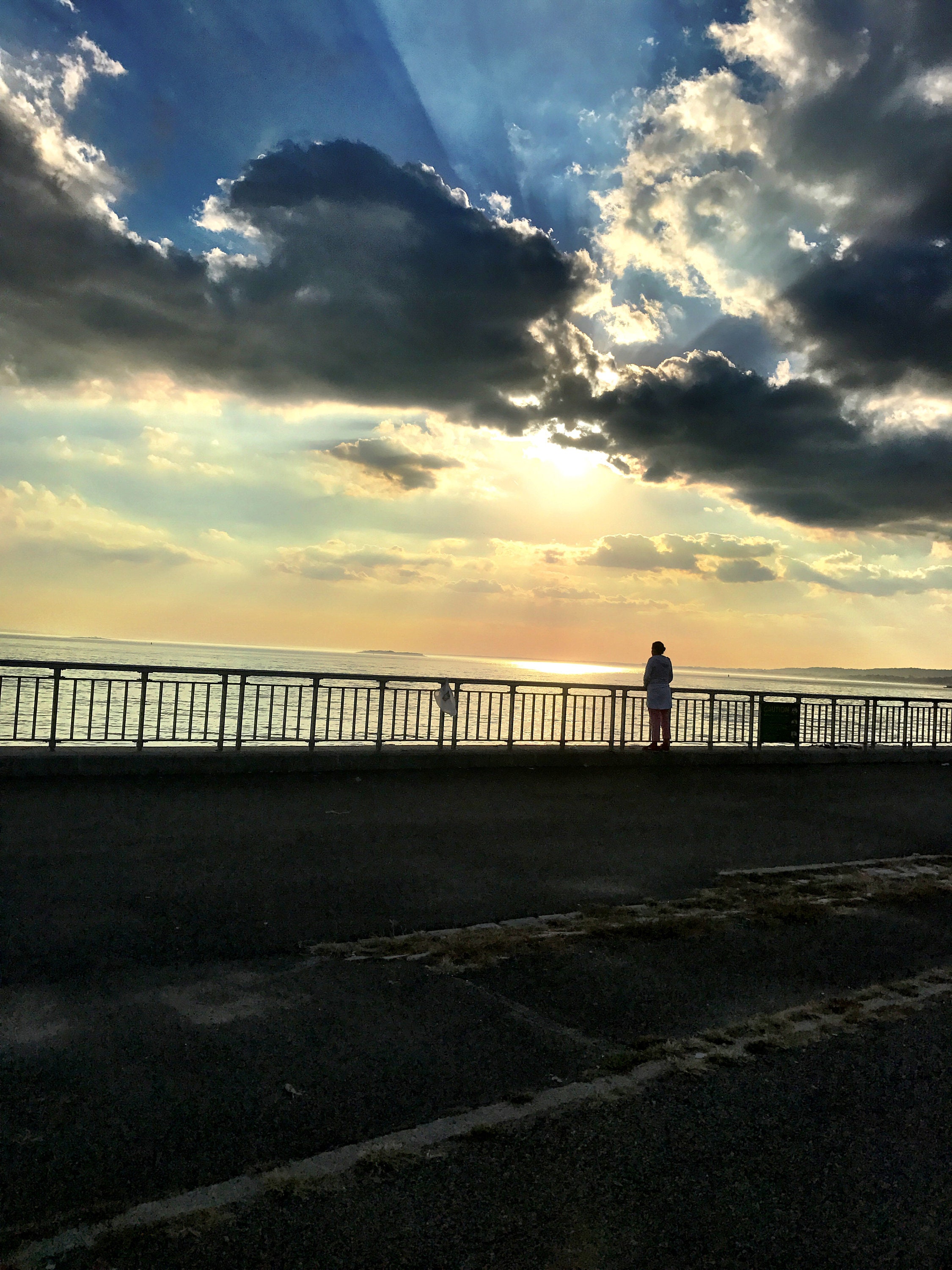 Sunset at Bath Beach in Brooklyn NY Etsy