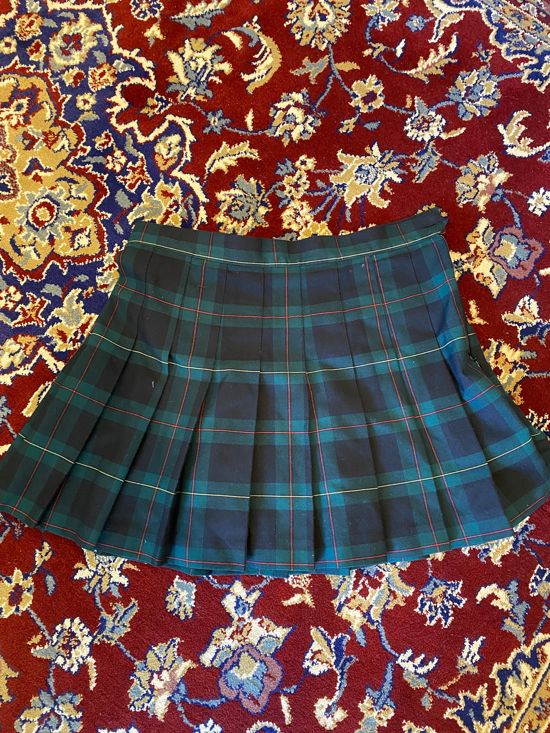 American Apparel Plaid Tennis Skirt Etsy Singapore