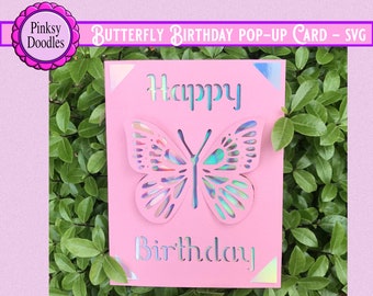 Free Free 268 Butterfly Birthday Card Svg SVG PNG EPS DXF File