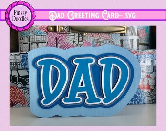 Free Free 278 3D Father&#039;s Day Card Svg SVG PNG EPS DXF File