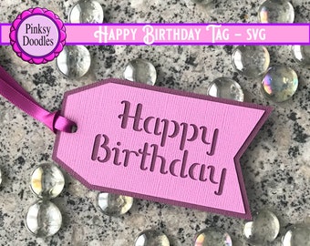 Download Birthday Tag Svg Etsy