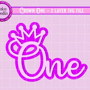 Download First Birthday SVG Cut File Cricut Maker Cricut Joy One | Etsy