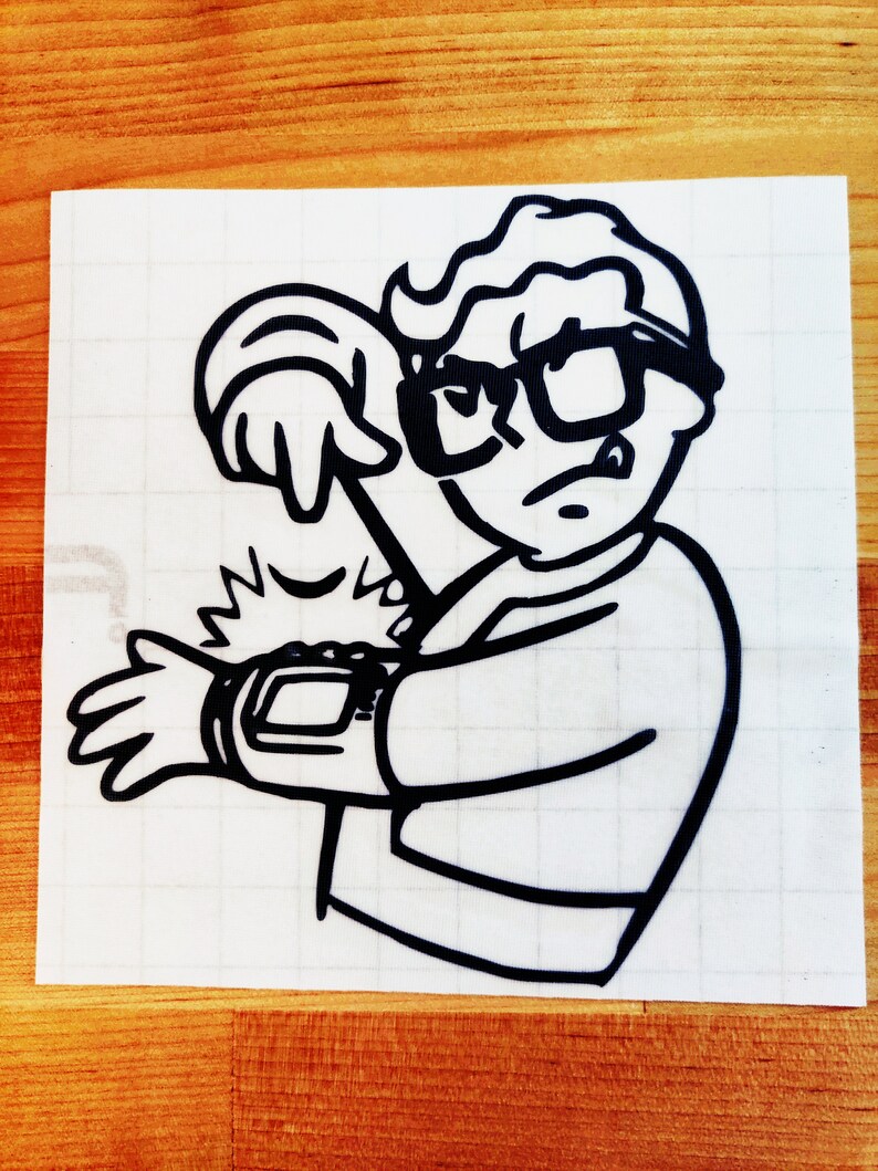 FALLOUT Vault Boy/Pipboy VINYL decal Fallout Games Gaming | Etsy