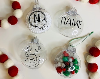 Christmas DIY Ornament Kit for kids, Christmas Craft