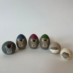 Nativity Set, Nativity Peg Doll Set,  Christmas Story, Animals