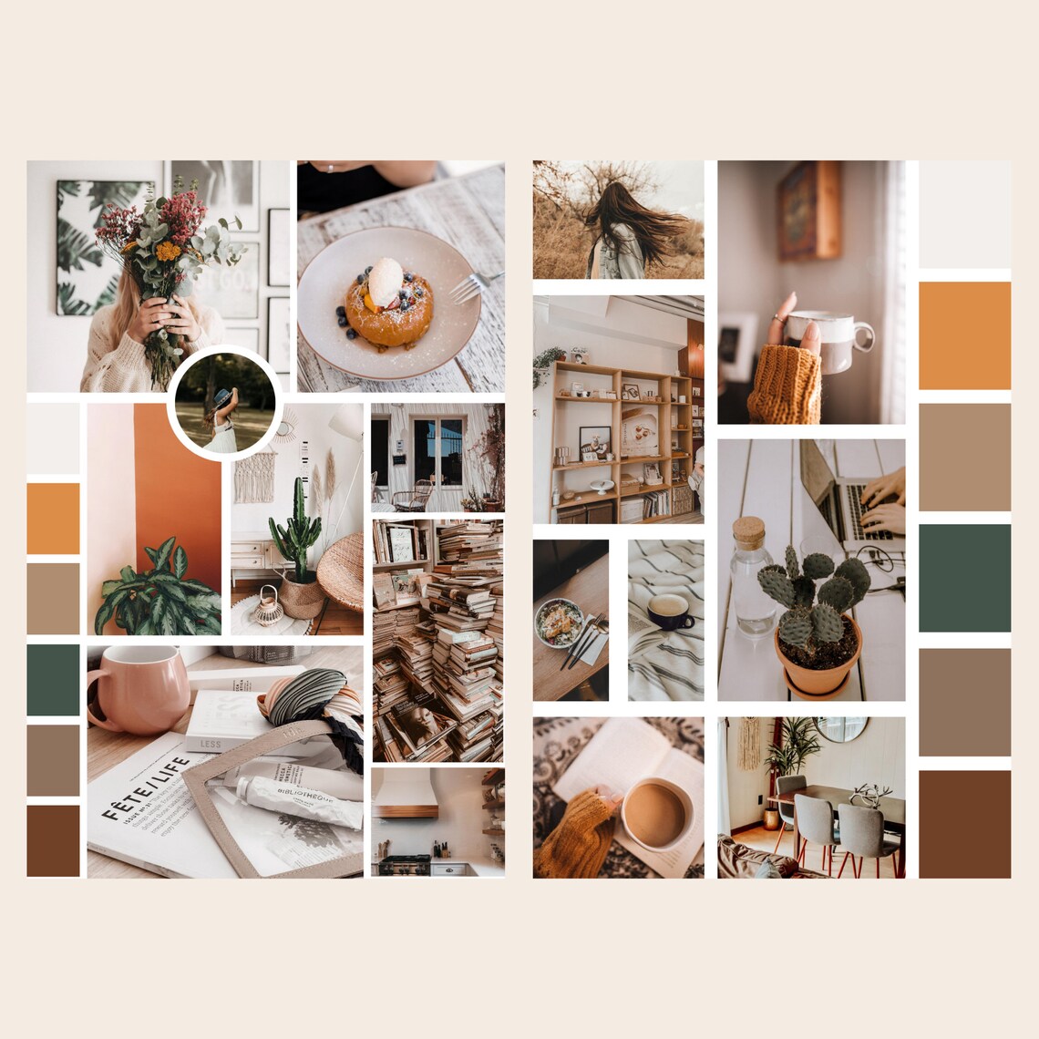 brand mood board brand mood board