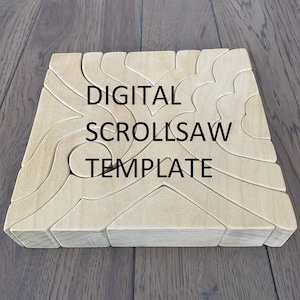 Scroll Saw Template - Four Elements Digital Download