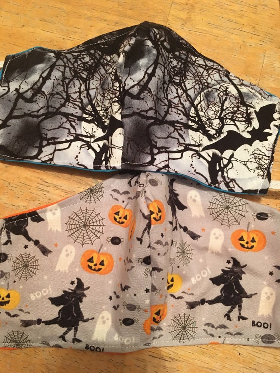 Halloween themed face masks Etsy