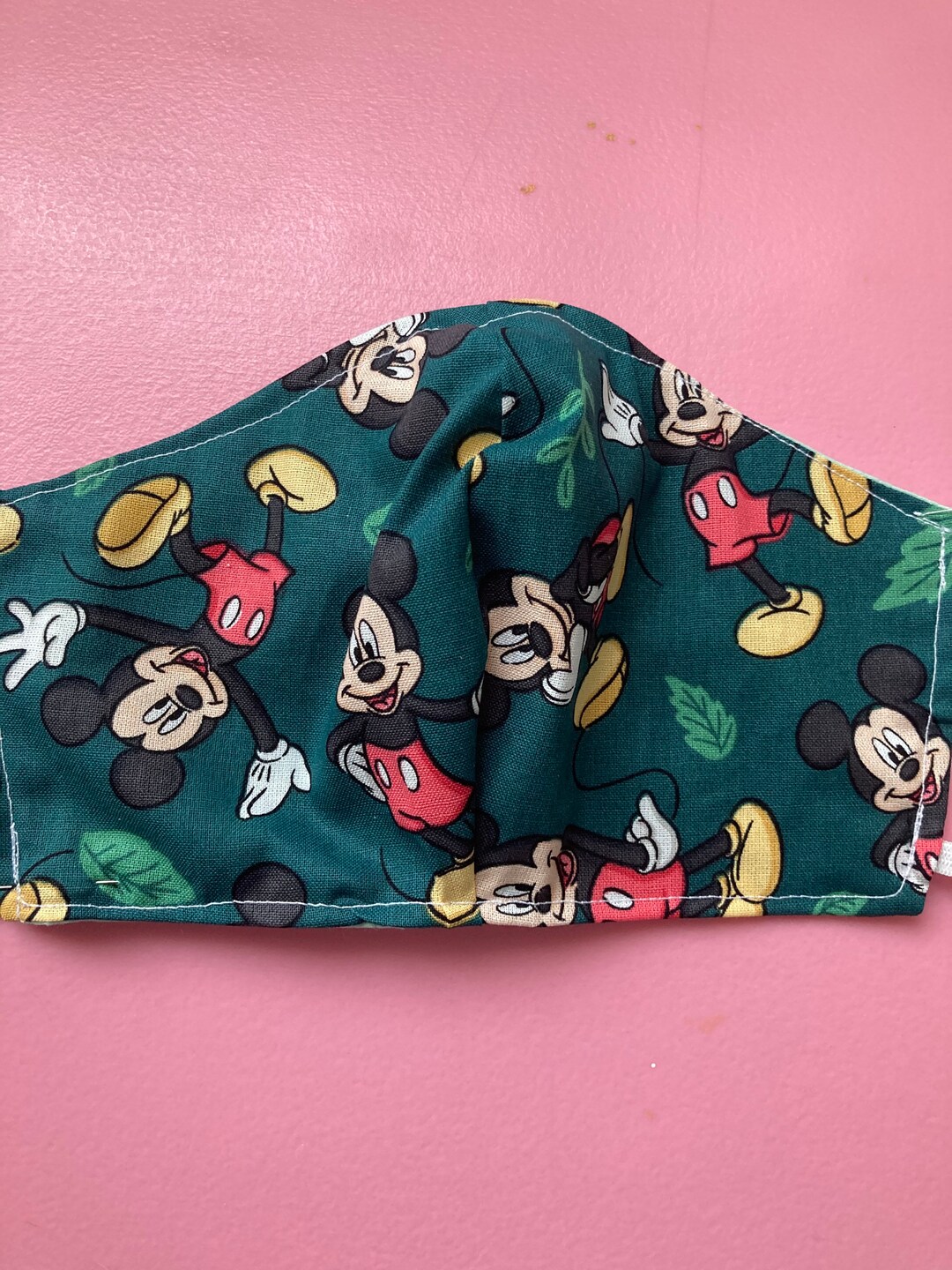 Mickey Mouse Face Mask Etsy
