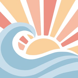 Sun x Sea PAINT BY NUMBER Kit