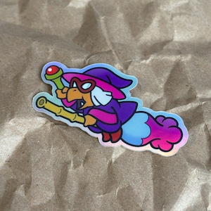 Pegatina holográfica de Kammy Koopa