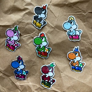 Mini pegatinas Yoshi Kid
